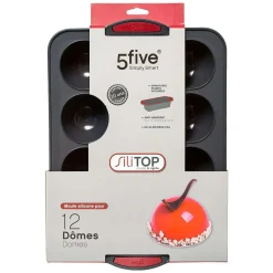 Moules Et Plats|Five Moule 12 Domes Sili Silitop