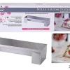 Pâtisserie|* Moule A Buche Triangle Inox 31X10Cm