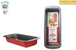 Moules Et Plats|* Moule Cake 30Cm Acier Anti Adherent Rouge Rossana