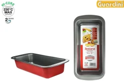 Moules Et Plats|* Moule Cake 25Cm Acier Anti Adherent Rouge Rossana