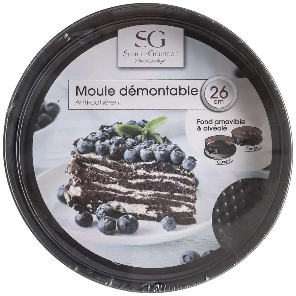 Moules Et Plats|Five Moule Demontable Rond 26Cm