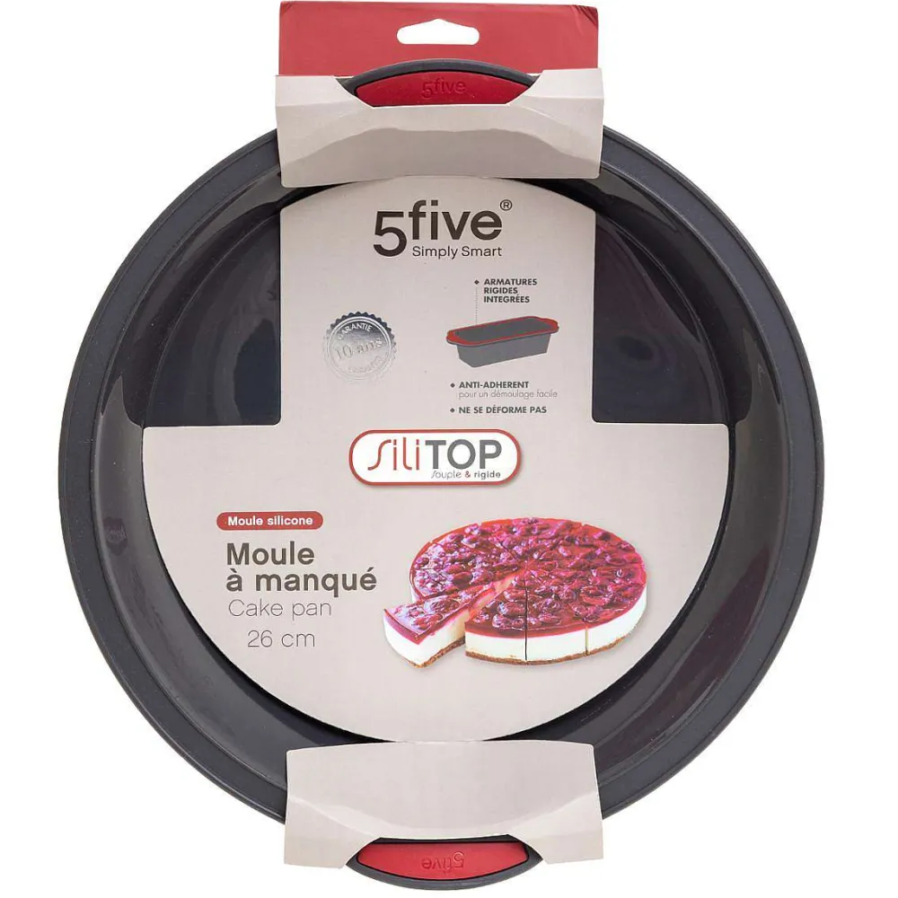 Moules Et Plats|Five Moule Manque Sili Silitop 26Cm