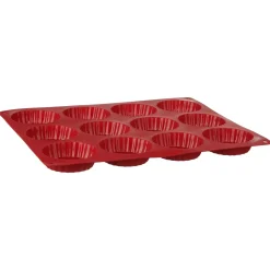 Moules Et Plats|Five Moule Sili Pro 12 Tartelettes