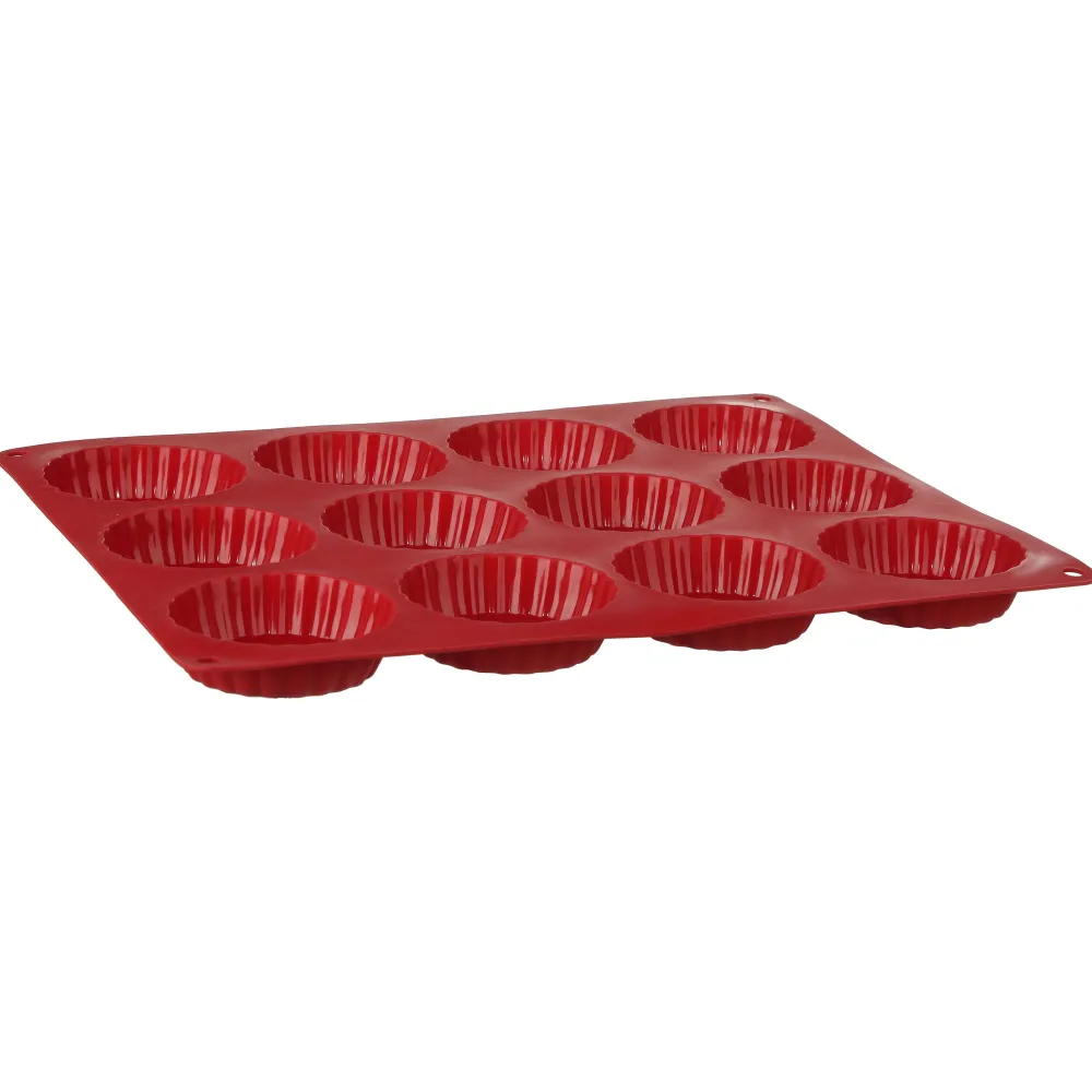 Moules Et Plats|Five Moule Sili Pro 12 Tartelettes