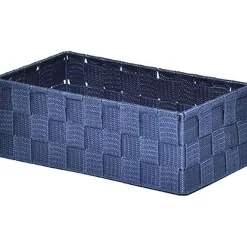 Rangements Deco|* Moyen Panier Polyester Bleu Marine