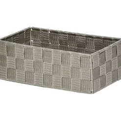 Rangements Deco|* Moyen Panier Polyester Taupe