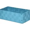 Rangements Deco|* Moyen Panier Polyester Turquoise
