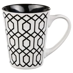Petit-Déjeuner|Secret de Gourmet Mug Conique Geometric N B 30Cl