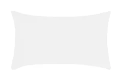 maxibazar Nelson Coussin 30X50Cm Blanc- Rideaux Basiques Et Coussins