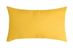maxibazar Nelson Coussin 30X50Cm Jaune- Rideaux Basiques Et Coussins