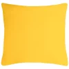 maxibazar Nelson Coussin 40X40Cm Jaune- Rideaux Basiques Et Coussins