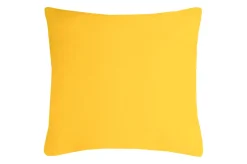 maxibazar Nelson Coussin 40X40Cm Jaune- Rideaux Basiques Et Coussins