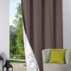 maxibazar Nelson Isolant Rideau 135X240 Taupe- Rideaux Occultants Et Coussins