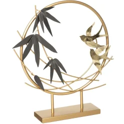 Atmosphera Objet Metal Oiseau H.36Cm- Objets De Decoration