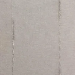 maxibazar Paire Droite Passants 2X60X120Cm Linahe Taupe- Petits Vitrages