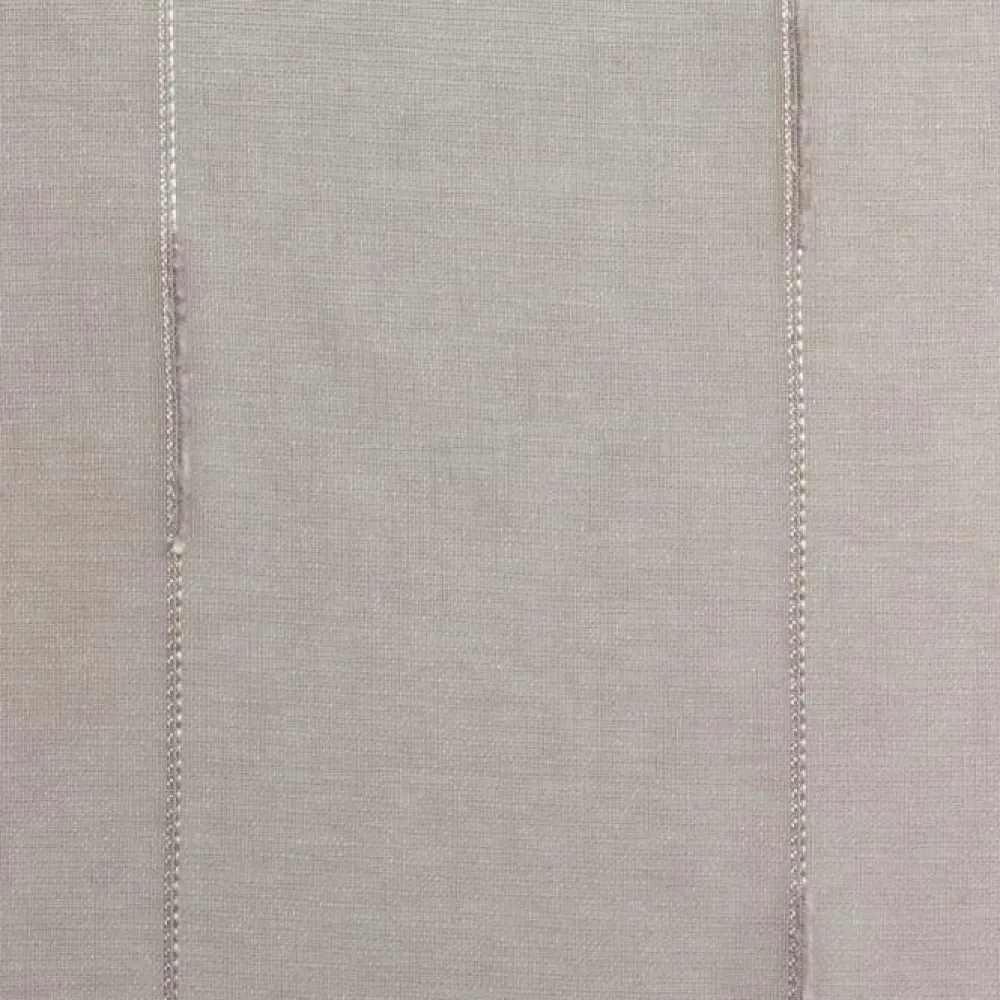 maxibazar Paire Droite Passants 2X60X120Cm Linahe Taupe- Petits Vitrages