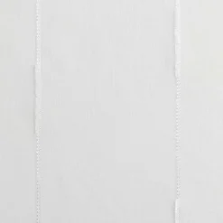 maxibazar Paire Droite Passants 2X45X90Cm Linahe Blanc- Petits Vitrages