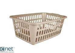 Soin Du Linge|* Panier A Linge Rectangle 30L Grege