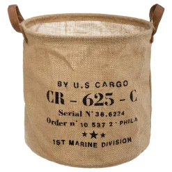 Atmosphera Panier Jute Loft- Paniers Et Cagettes