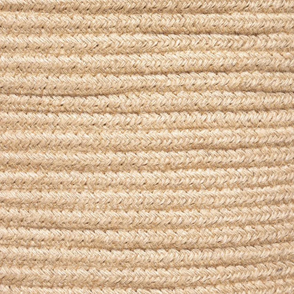maxibazar Panier Jute Vibe Naturel D.30X31.5Cm- Paniers Et Cagettes