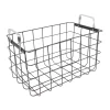 maxibazar Panier Metal Factory Filaire 25 X 24 X 42 Cm Gm- Paniers Et Cagettes