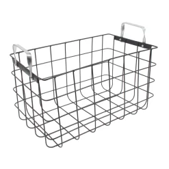 maxibazar Panier Metal Factory Filaire 25 X 24 X 42 Cm Gm- Paniers Et Cagettes