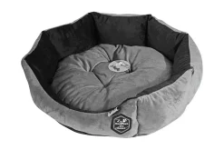 Couchage Et Transport|* Panier Rond 50Cm Patchy Gris Noir