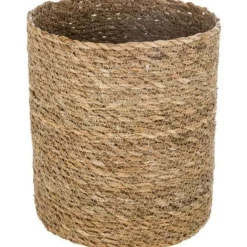 maxibazar Panier Seagrass Naturel D.21X21Cm- Paniers Et Cagettes