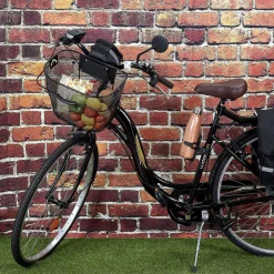 Accessoires De Vélo|* Panier Vélo Metal Noir Clip Automatique 10L