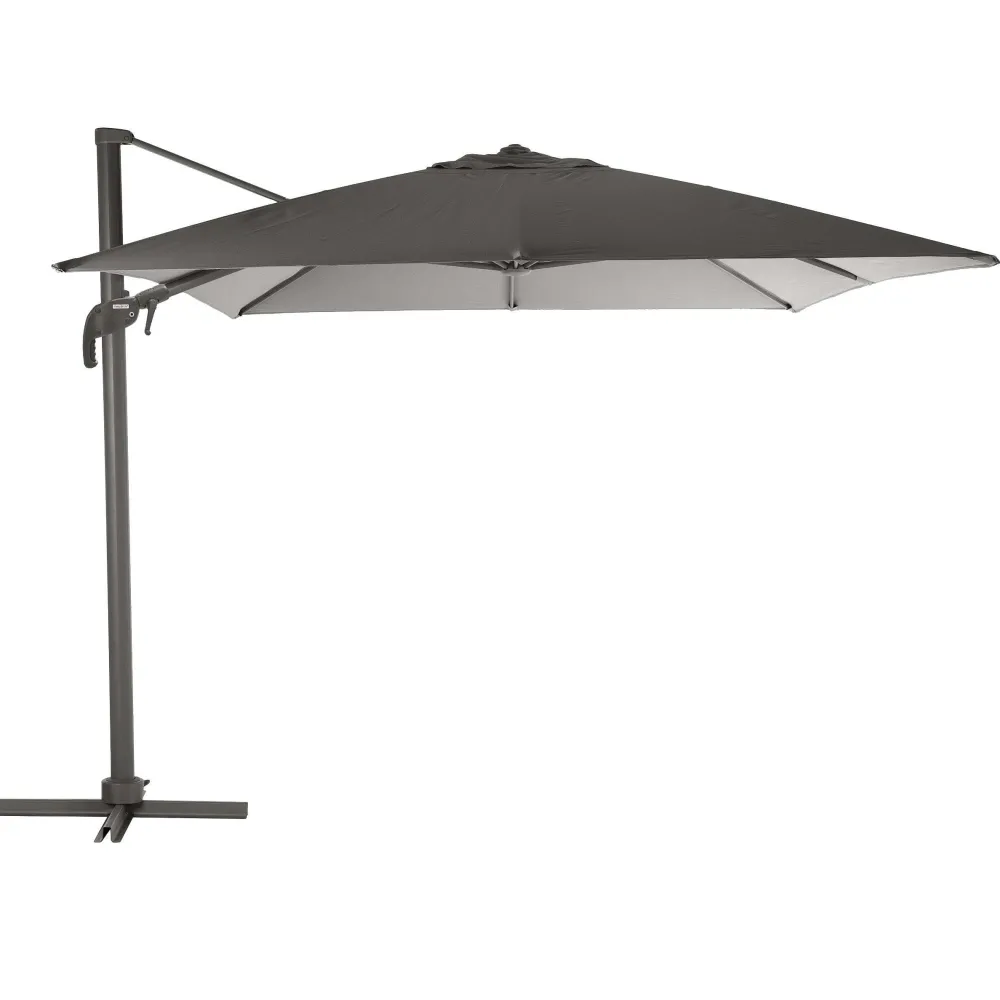 Hespéride Parasol>Parasol Decentre Elea 3X4M Inclinable Ardoise