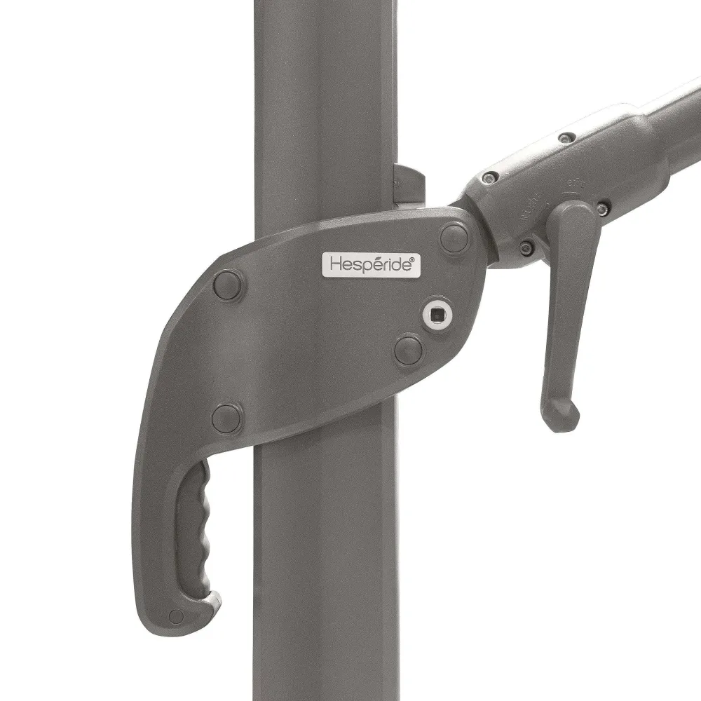 Hespéride Parasol>Parasol Decentre Elea 3X4M Inclinable Ardoise