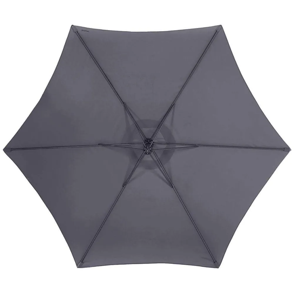 Hespéride Parasol>Parasol Decentre 3M Janeiro Ardoise