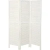 Atmosphera Meuble D'Appoint>Paravent Bois Blanc 170X40Cm