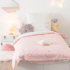 Atmosphera Parure Chat 140X200Cm- Linge De Lit Enfant