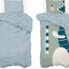 Atmosphera Parure Dinosaure 140X200Cm- Linge De Lit Enfant