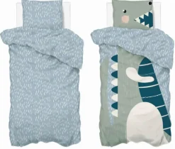 Atmosphera Parure Dinosaure 140X200Cm- Linge De Lit Enfant