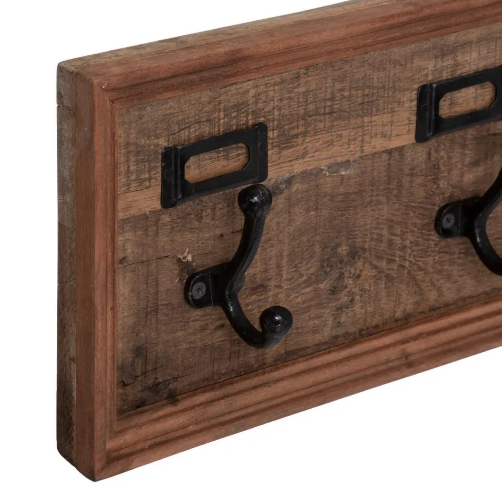 Atmosphera Patere Bois 5 Crochets D.82X20Cm- Pateres Deco