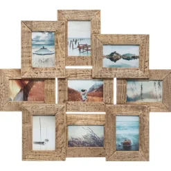 Atmosphera Pele Mele Bois 9 Photos Elsa 69X60Cm- Pele-Meles