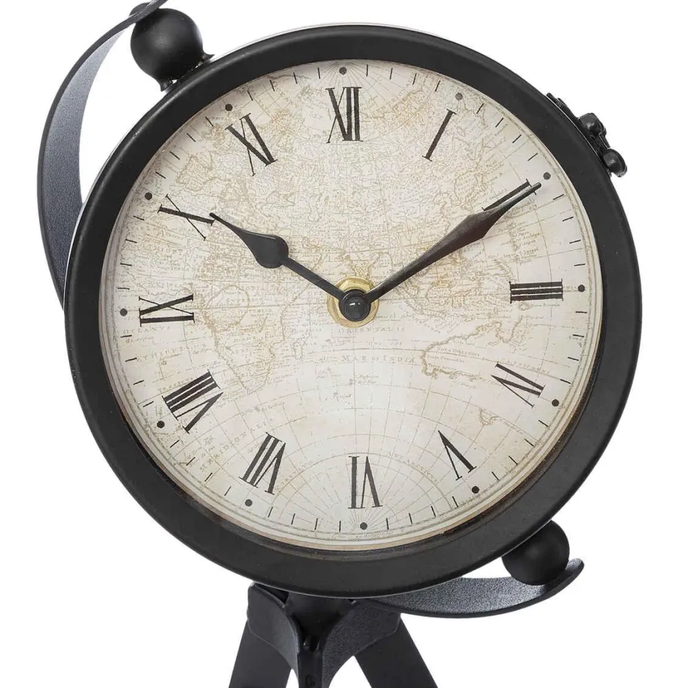 Atmosphera Pendule A Poser Metal Trepied 37Cm- Horloges