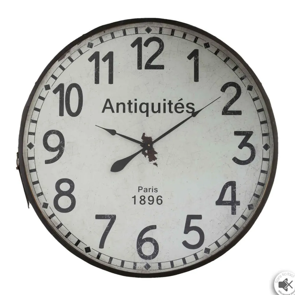 Atmosphera Pendule Ceinture Cuir D.92Cm- Horloges