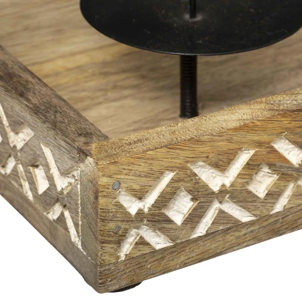 Atmosphera Photophore Manguier Naturel Hacienda L.35Cm- Bougies, Senteurs Et Accessoires