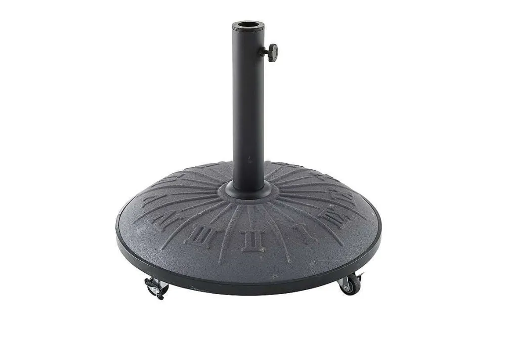 Hespéride Parasol>Pied Parasol Kolymo 25Kg Gris Avec Roues