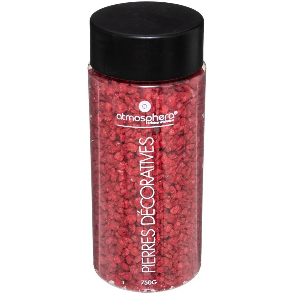 Atmosphera Pierre Deco Rouge 750G- Sable Et Deco