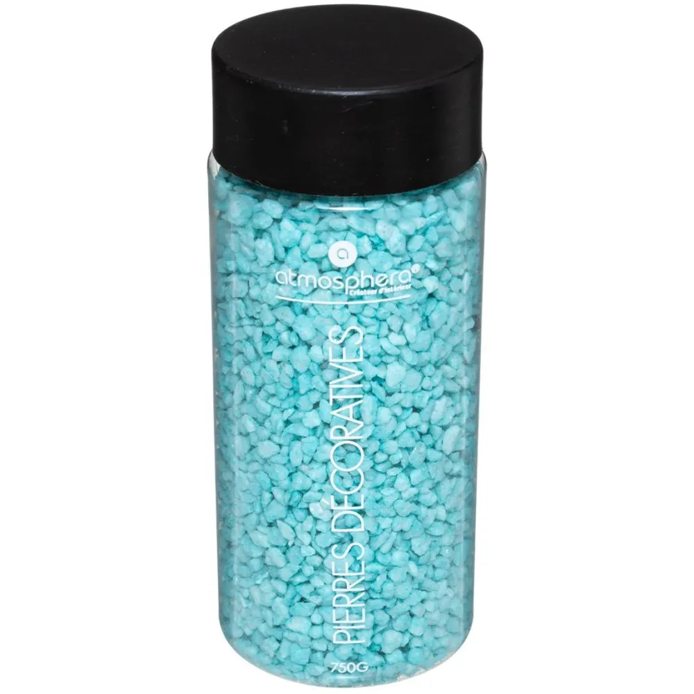 Atmosphera Pierre Deco Turquoise 750G- Sable Et Deco