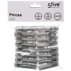 Soin Du Linge|Five Pince Linge Inox X16Pièces