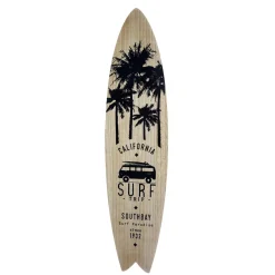 maxibazar Planche Surf South 110X27Cm- Objets Decoratifs Muraux
