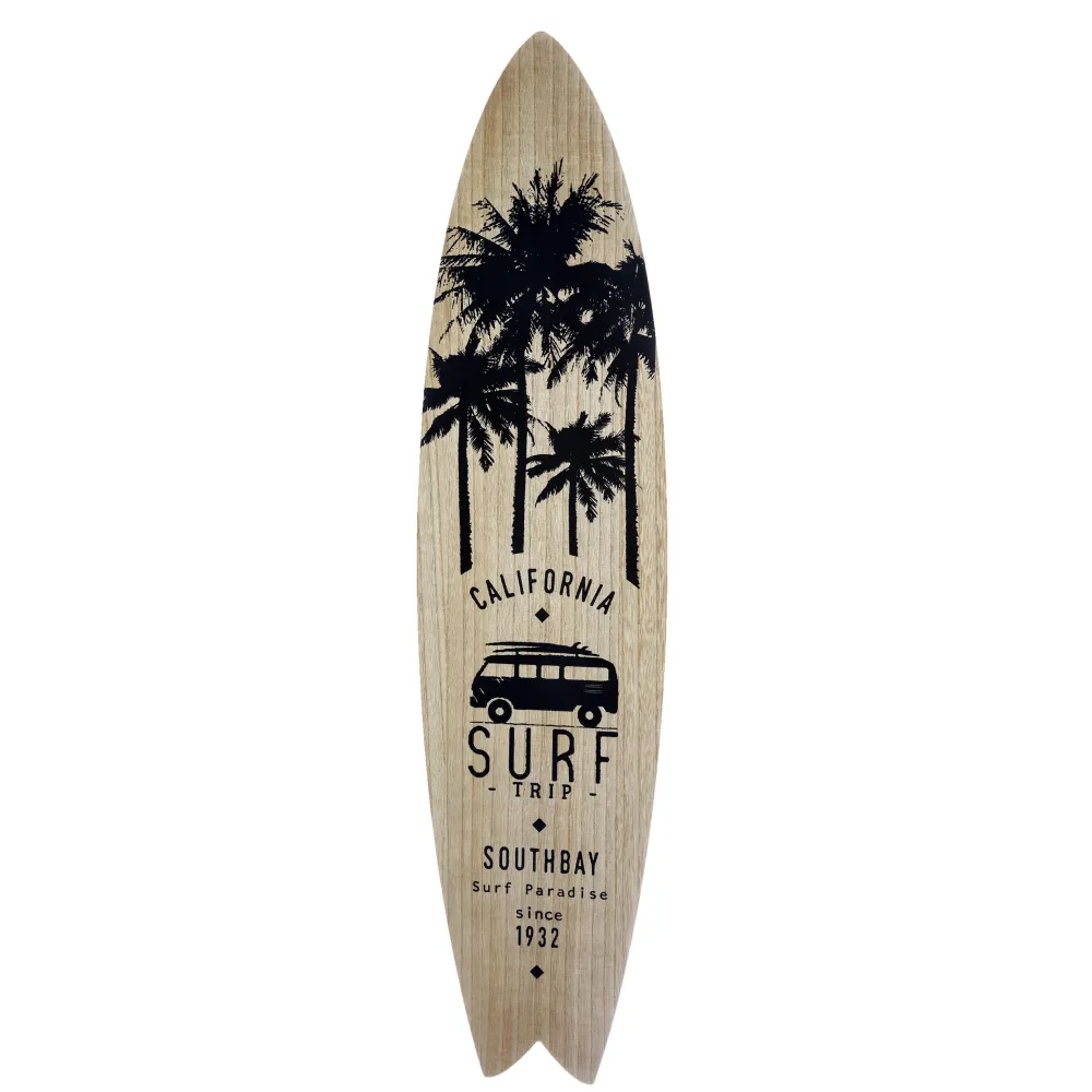 maxibazar Planche Surf South 110X27Cm- Objets Decoratifs Muraux