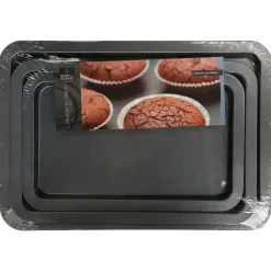 Moules Et Plats|Five Plaque Cuisson X 3 Pcs