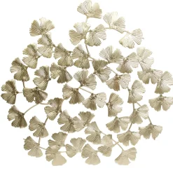 maxibazar Plaque Murale Doree- Plaques Murales