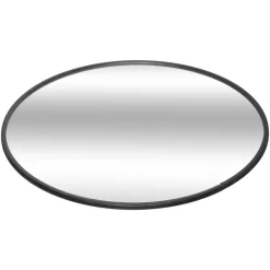 maxibazar Plateau Bougie Verre Miroir D.20Cm- Objets Et Accessoires Deco